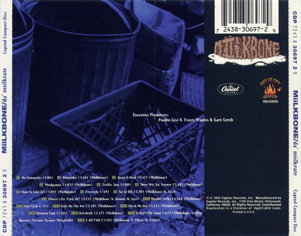 【USオリジナル盤】Miilkbone – Da' Miilkrate Da' Miilkrate by Miilkbone (CD 1995 Capitol Records) in Perth